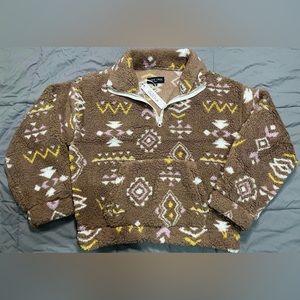 Fuzzy Cropped Jacket